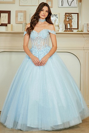 Off Shoulder Sweetheart A Line ...